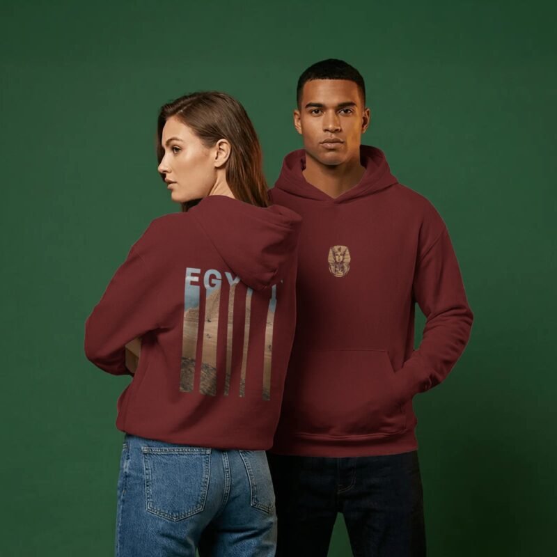 egypt postage hoodie